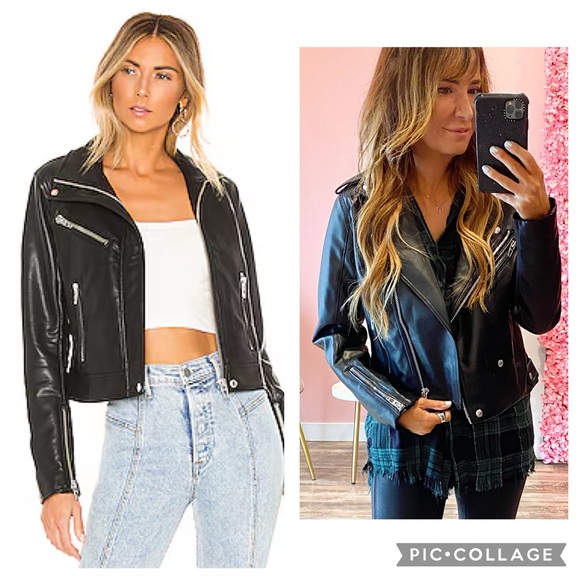 Blank NYC Jackets & Blazers - NYC Blank NYC Moto Faux Leather Jacket